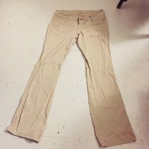 Khaki Flare jeans